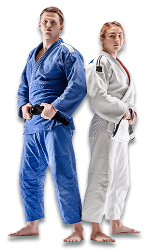 Brazilian Jiu Jitsu Lessons for Adults in Strongville OH - BJJ Man and Woman Banner Page